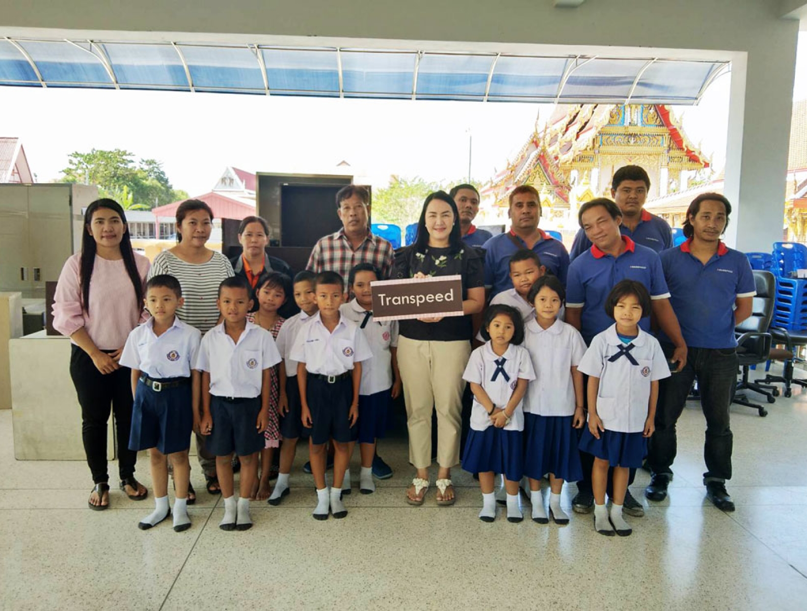 Donate Tables and Educational Supplies. Transpeed